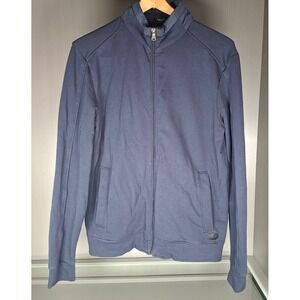 BOSS Hugo Boss Cannobio 72 Full Zip Track Jacket Mens M Navy Stretch